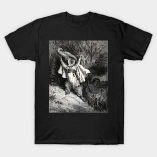 Puss In Boots - Gustave Dore T-Shirt